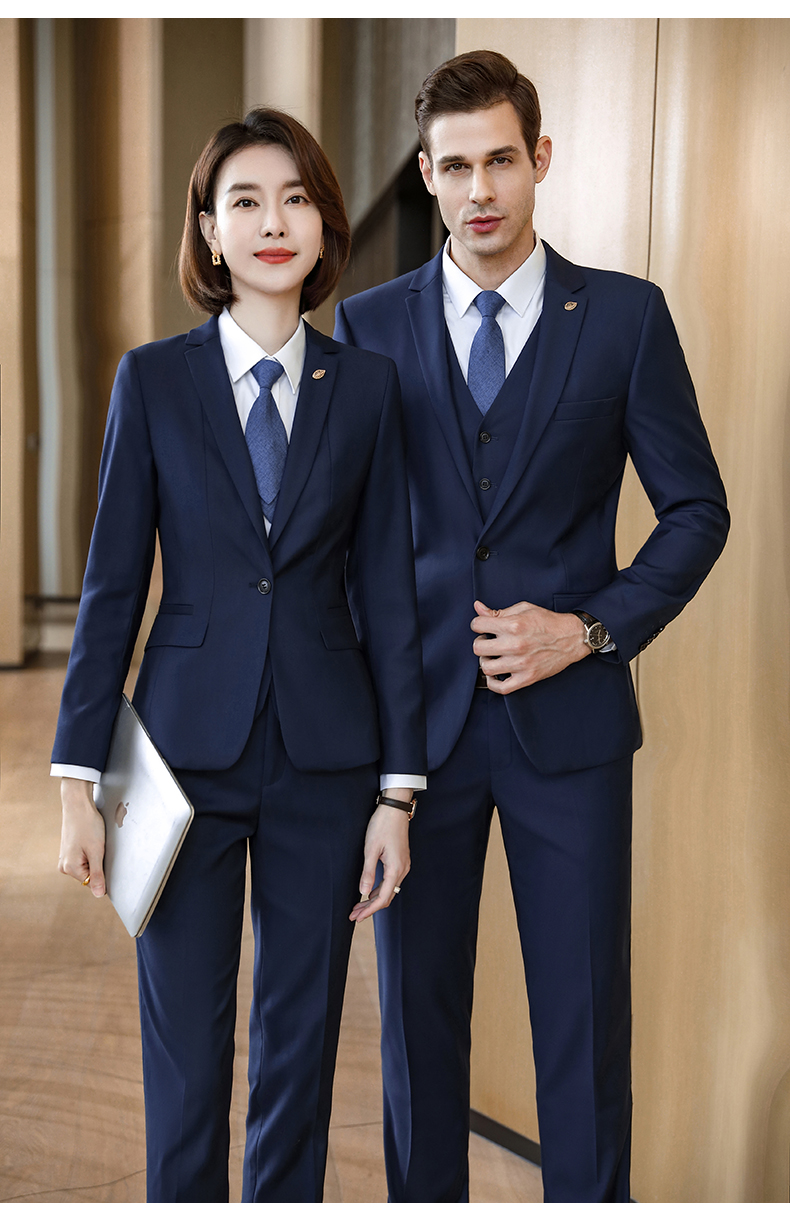 公司團體西裝定做模特展示圖4